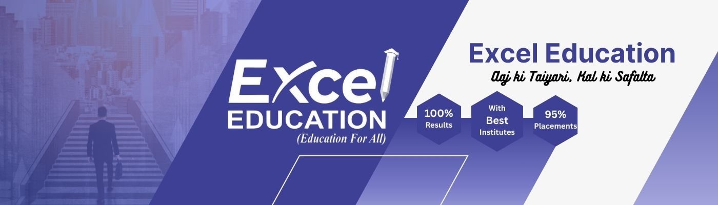 Excel Education admission banner